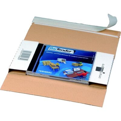 CD-Jewel-Mailer mit Haftklebung und Aufreißfaden