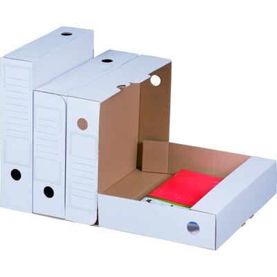 Archiv-Ablagebox weiß BIANCO