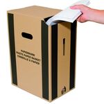 Papierkorb aus Karton