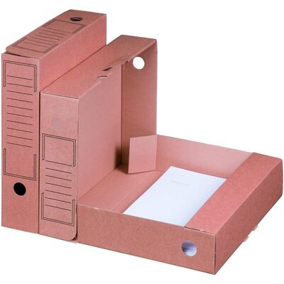 Archiv-Ablagebox braun 2