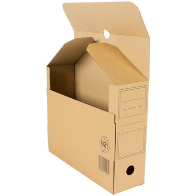 Archiv-Ablagebox braun 3