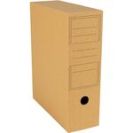 Archiv-Ablagebox braun 3