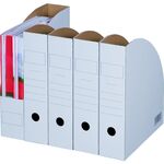 Archiv-Ablagebox weiß BIANCO Stehsammler