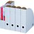 Archiv-Ablagebox weiß BIANCO Stehsammler
