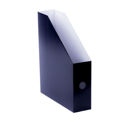 Zeitschriftensammler Schmal 70 mm Schwarz