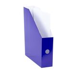 Zeitschriftensammler Schmal 70 mm Blau