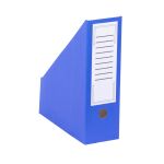 Archiv-Stehsammler farbig Breit 100 mm Blau