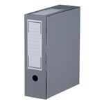 Archiv-Ablagebox farbig Breit 100 mm Grau
