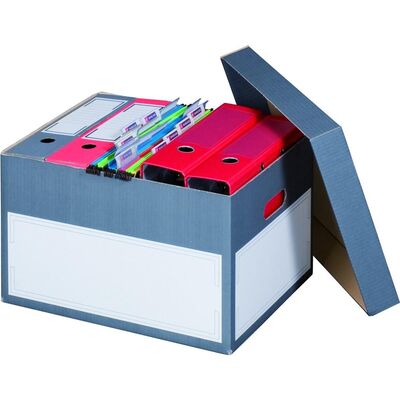 Archivbox mit Deckel Stülpdeckel Klein