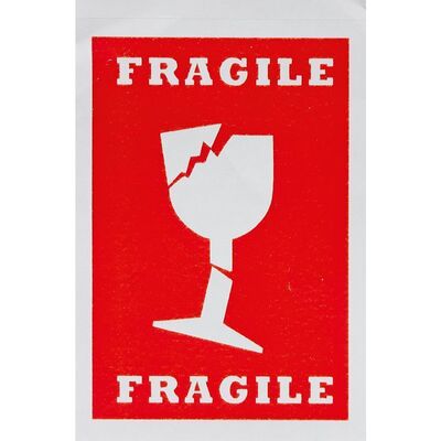 Hinweisetiketten FRAGILE