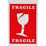 Hinweisetiketten FRAGILE