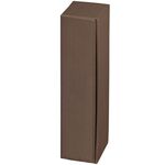 Deluxe Wellpapp-Geschenkverpackung für Flaschen 1er Braun