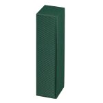 Deluxe Wellpapp-Geschenkverpackung für Flaschen 1er Grün