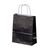 Papiertragetaschen farbig 180x80x220mm Schwarz