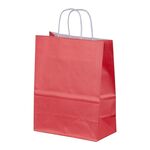 Papiertragetaschen farbig 230x120x300mm Rot