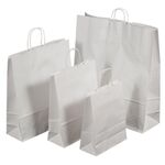 Papiertragetaschen mit verstärkten Kordelgriffen 18l...