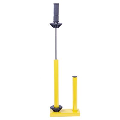 Handabroller für Stretchfolie Metall