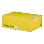 Mailbox wiederverschließbar Gelb L