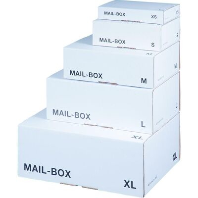 Mailbox wiederverschließbar Weiß XS