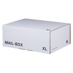 Mailbox wiederverschließbar Weiß XL