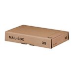 Mailbox wiederverschließbar Braun XS