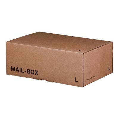 Mailbox wiederverschließbar Braun L