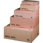 Mailbox wiederverschließbar Braun XL