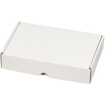 Maxibriefkarton 240 x 160 x 50 mm, weiß