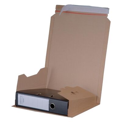 Universalverpackung Braun für Ordner