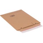 Pochette d´expédition en carton ondulé brun, A4+