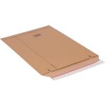 Pochette d´expédition en carton ondulé brun, A3