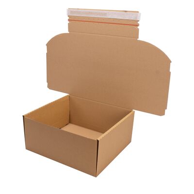 Modulboxen mit Haftklebung und Aufreißfaden 340 x 315 x 155 mm