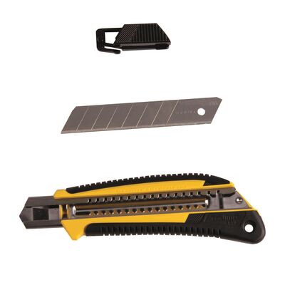 Tajima Cutter mit Elastomergriff 18mm, mit Taste