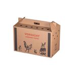 Transportkarton Lebende Tiere 580x309x369 mm