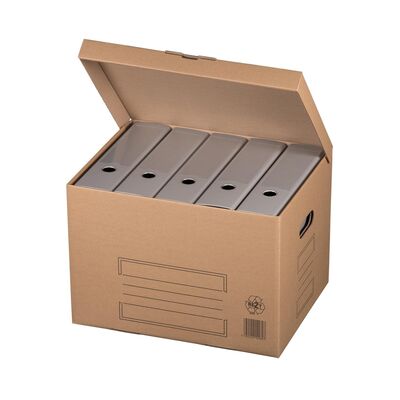 Archivbox mit Klappdeckel 410x320x285 mm