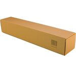 Plan-Box, quadratisch mit doppelter Haftklebung und Aufreißfaden 610 x 105 x 105 mm A1